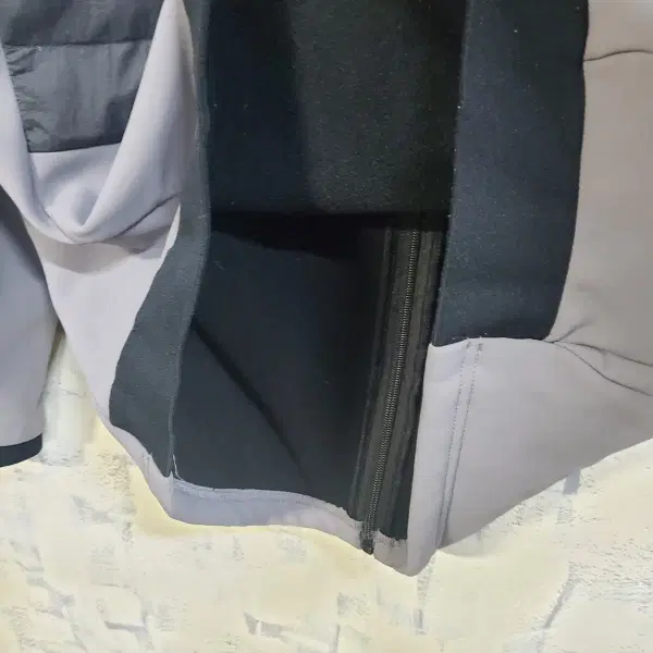 험머 패딩 콤비 자켓 그레이 xl - 5번째 이미지