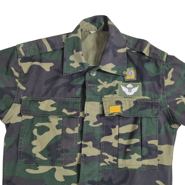육군 구형 90s 특전사 병장 후기형 독사복 전투복 상의 자켓 (M) - 8번째 이미지
