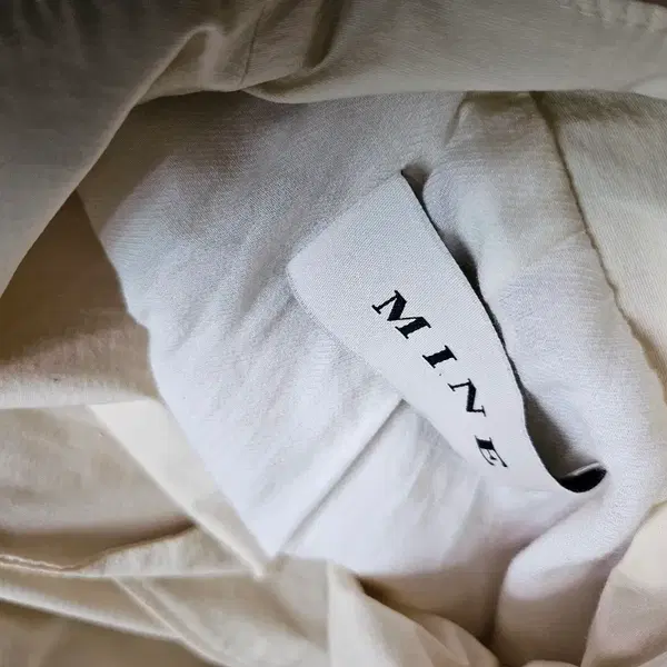 마인)허리 와이드밴딩 견장코트 - 7번째 이미지