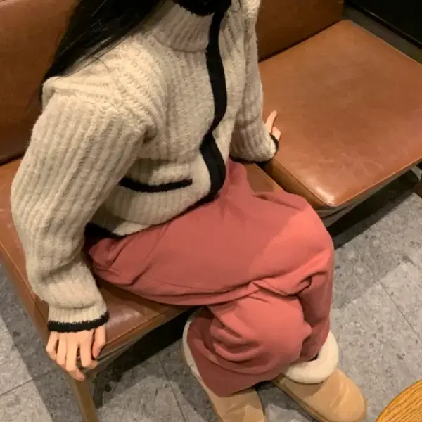 엠엘비비 와이드 조거팬츠