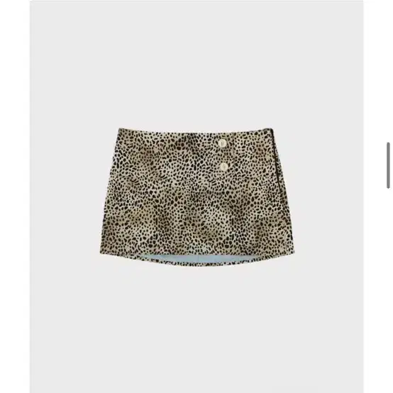 프레클 leopard mini skirt - 3번째 이미지