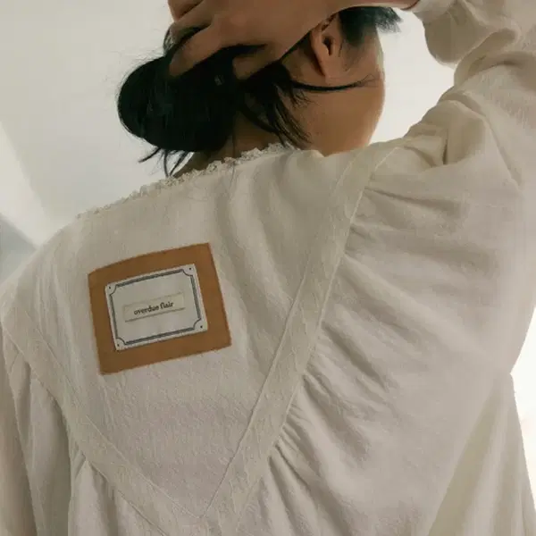 오버듀플레어 레이스 점프수트 원피스 - 6번째 이미지