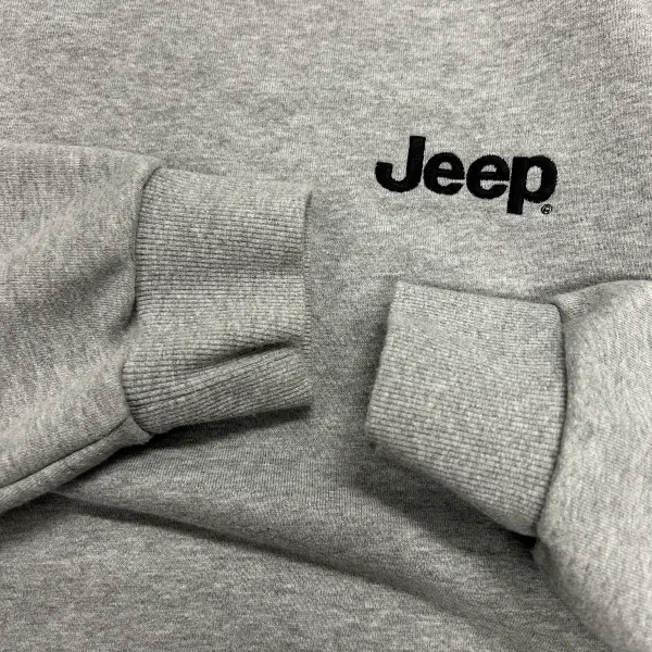 Jeep 그레이 자수로고 맨투맨 XL - 5번째 이미지