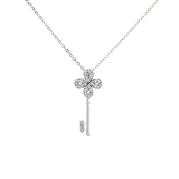 스와로브스키 Hall Key 클로버 키 목걸이 실버 구합니다