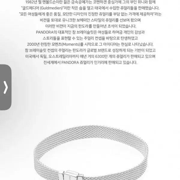 판도라 리플렉션 팔찌 세트 - 3번째 이미지