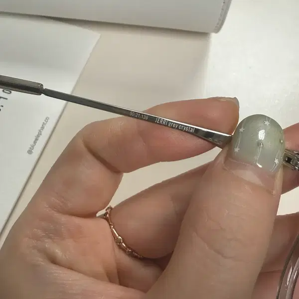 블루엘리펀트 #jerri grey crystal - 3번째 이미지