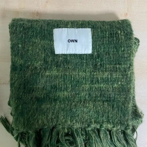 OWN 그린 목도리