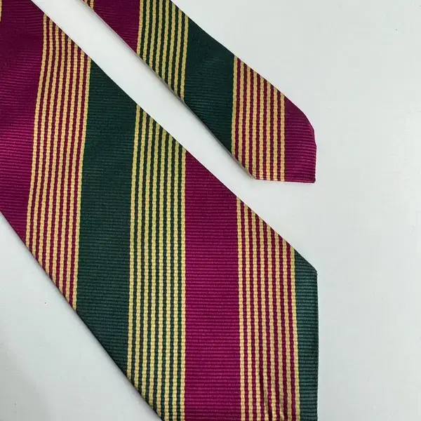 빈티지 실크 넥타이 9.5cm - 4번째 이미지