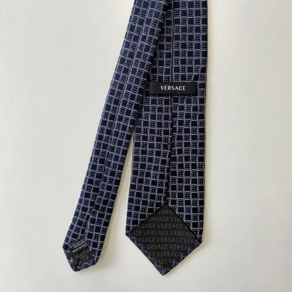 Versace 베르사체 심플로고 정품 명품 넥타이 8.6cm - 2번째 이미지