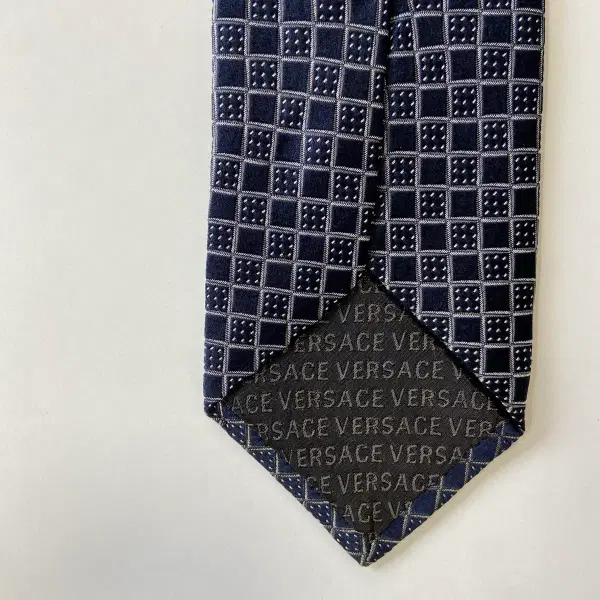 Versace 베르사체 심플로고 정품 명품 넥타이 8.6cm - 7번째 이미지