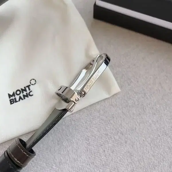 몽블랑 블랙 브라운 리버서블 30mm 벨트 38157 128135 - 4번째 이미지