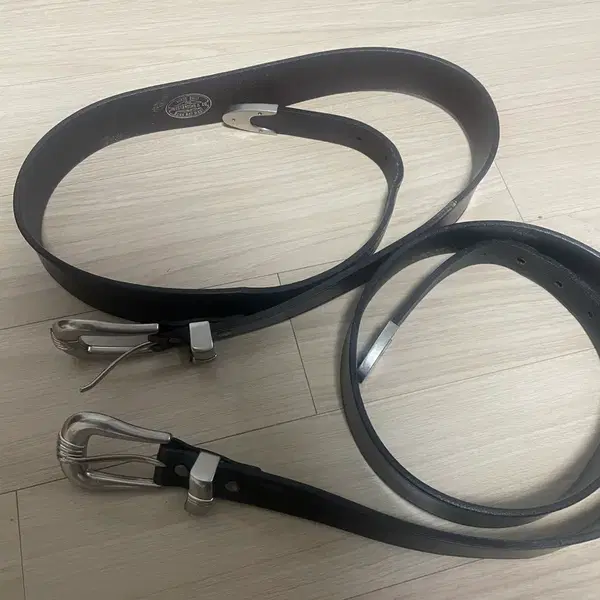 아웃스탠딩 웨스턴 벨트 브라운, 블랙 F