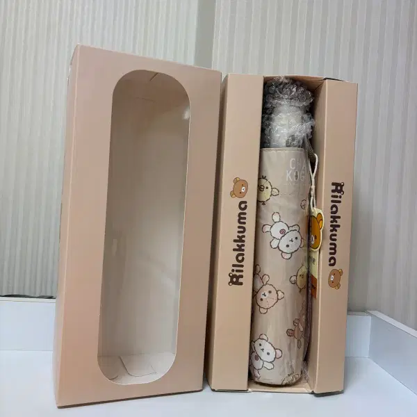 (새상품) 리락쿠마 3단 자동우산 양우산 리라쿠마 양산 정품 미개봉 - 4번째 이미지