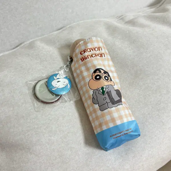 새상품 뱃지 키링 정품 짱구 양산 uv차단