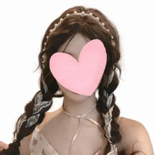 핸드메이드 머리띠 진주 비즈 헤어밴드 흠뻑쇼 워터밤 헤어 악세사리 - 3번째 이미지