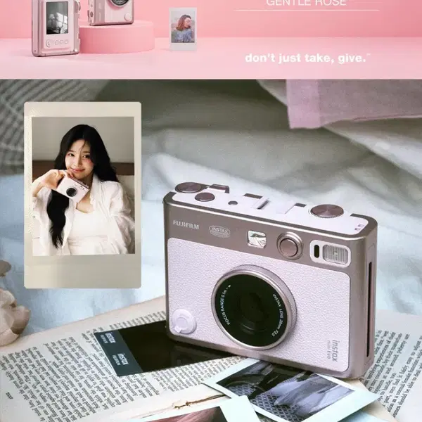인스탁스 미니 에보 젠틀로즈