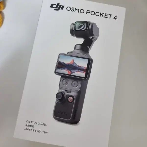 dji 오즈모 포켓4 크리에이터 콤보 새상품