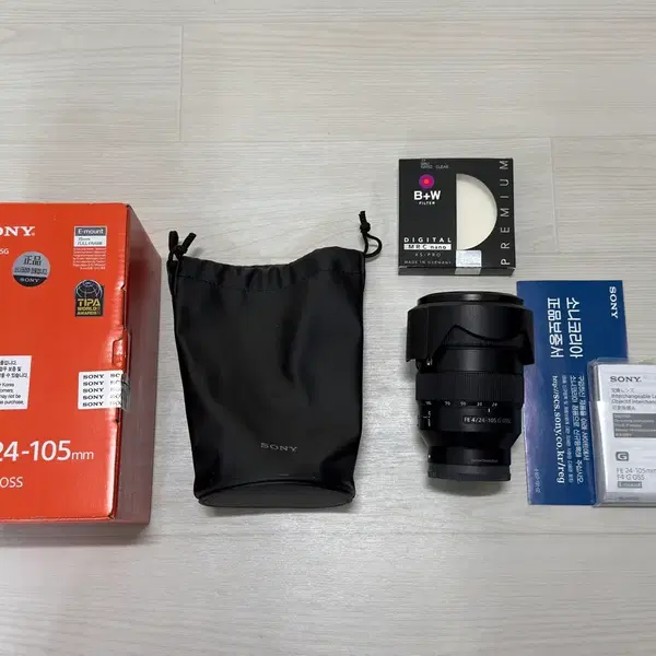 소니 FE 24-105mm F4 G OSS 렌즈 풀박스 민트급