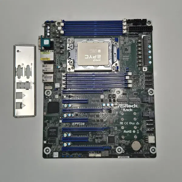 AsRock EPYCD8 + EPYC CPU (ROMED8-2T 동급)
