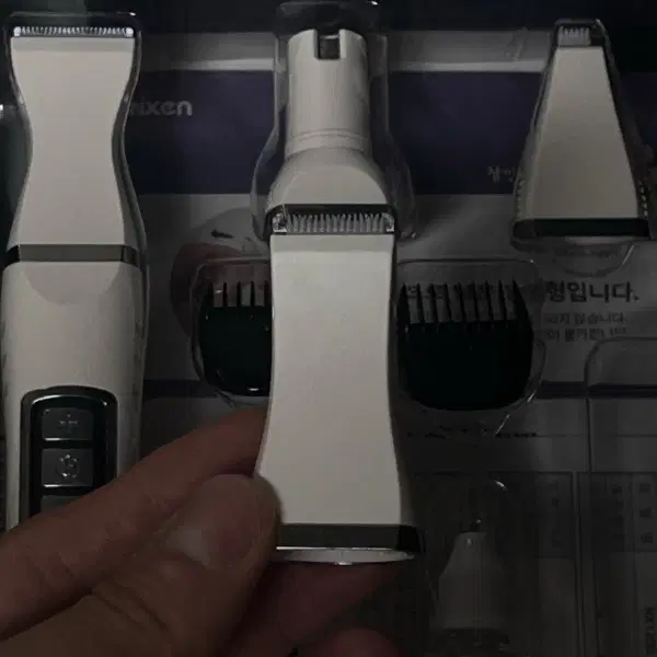 닉센 NX1200 멀티프로 이발기 풀세트 + 중간날 19mm 포함 - 5번째 이미지