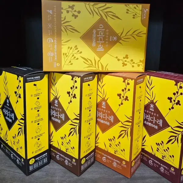 이리다레 물염색 1BOX(150g) 와칸 임산부 저자극 염색약 - 2번째 이미지