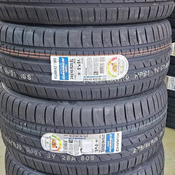 금호크루젠HP91 F:24545R20 R:27540R20 4본세트신품판매