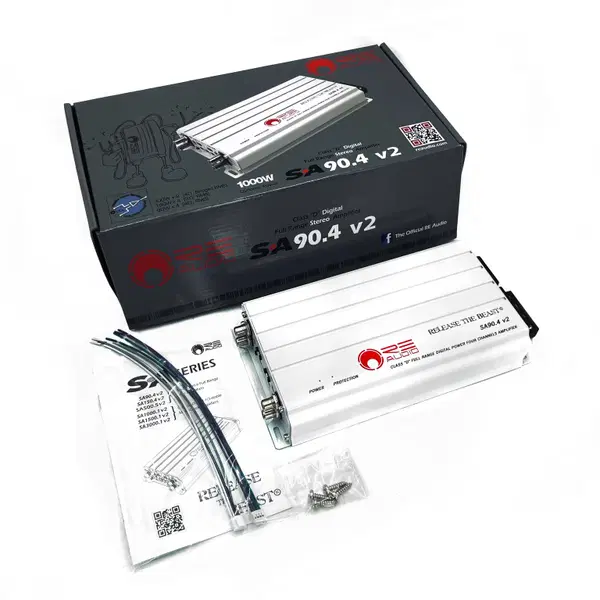 RE AUDIO SA90.4V2 4채널앰프 (26년 버전업 신모델) - 5번째 이미지