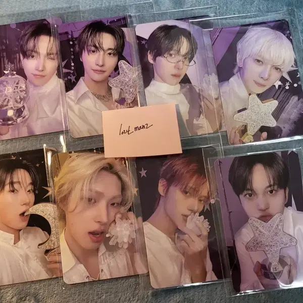 ATEEZ ANITEEZ IN Deja Vu pop-up water 3d sticker pc set ot8 에이티즈 애니티즈 데자부 팝업 워터 스티커 포토카드 포카 세트