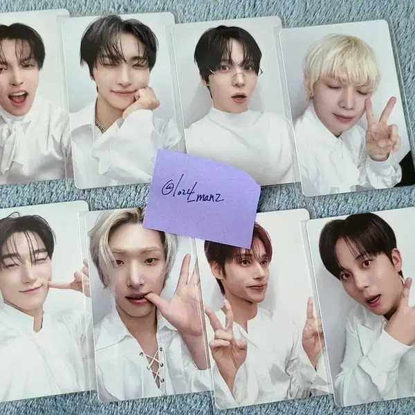 ATEEZ ANITEEZ IN Deja Vu pop-up 10k benefit pc set ot8 에이티즈 애니티즈 데자부 팝업 10만원 포토카드 포카 세트