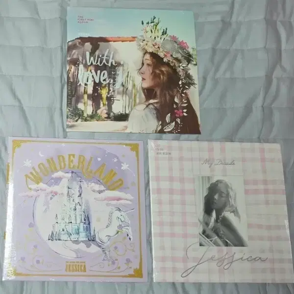 3종 일괄 제시카 LP 미개봉 1.2.3집 소녀시대 snsd 태연 lp