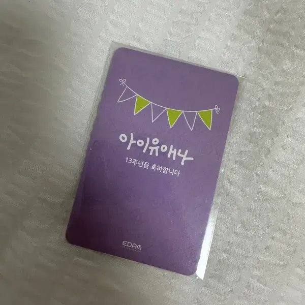 아이유 13주년 굿즈 일괄 (메모리북,키링,포카 케이스,배송지연 포카) - 9번째 이미지