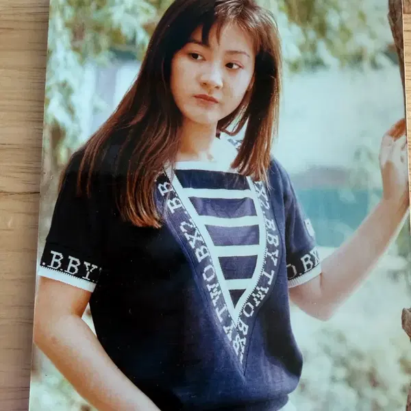 90년대 초반 배우 이미연 사진 (인화지)
