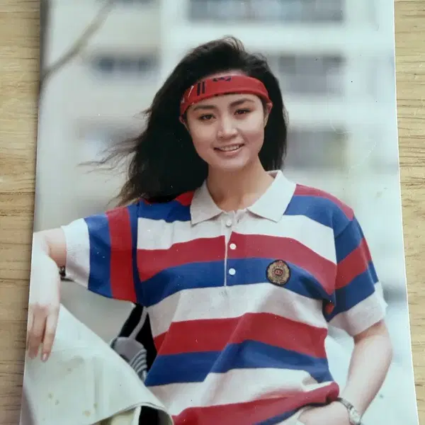 90년대 초반 김혜수 사진 (인화지)