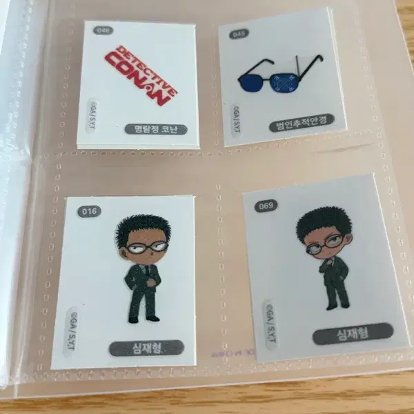 명탐정코난 띠부씰 8종 일괄 - 2번째 이미지