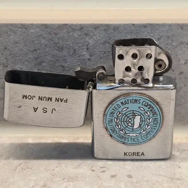 1970년대 ZIPPO 판문점 JSA 라이터 - 3번째 이미지