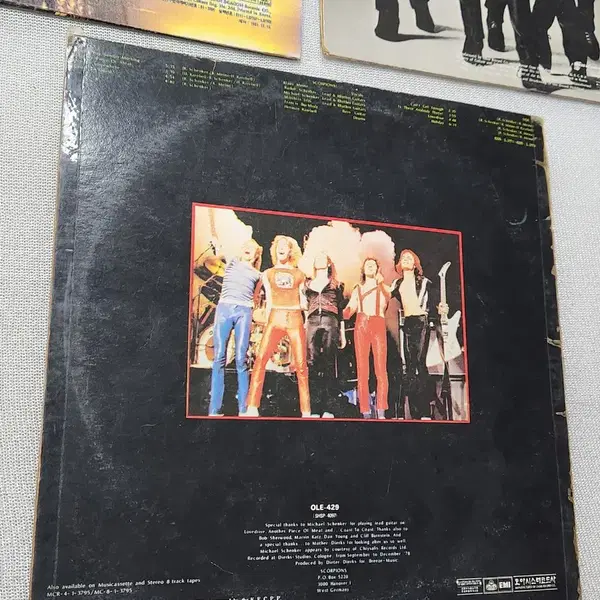 Scorpions 라이브 / Love Drive 등 LP 3종 세트 일괄판매 - 8번째 이미지