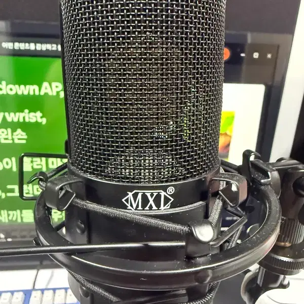 Mxl 990 블랙 마이크