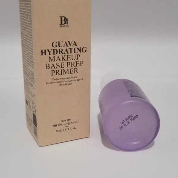 벤튼 구아바 수분 메이크업 베이스 프렙 프라이머 딱풀프렙 35ml (화잘먹 수분 프라이머) - 3번째 이미지