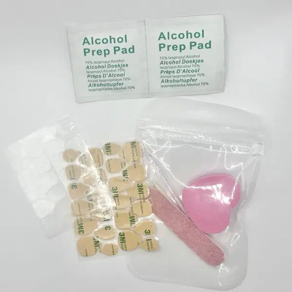 코리락쿠마 당고 푸딩 네일팁 xs/s/m/l 주문제작 수제 - 4번째 이미지