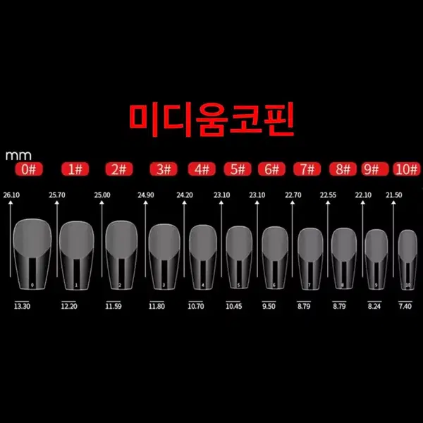 민트레이스도트장미 네일팁 갸루 xs/s/m/l 주문제작 수제 - 8번째 이미지