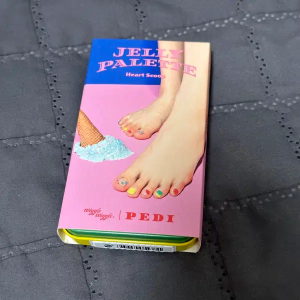 ( 미사용 새상품 ) 위글위글 젤리 팔레트 페디 네일