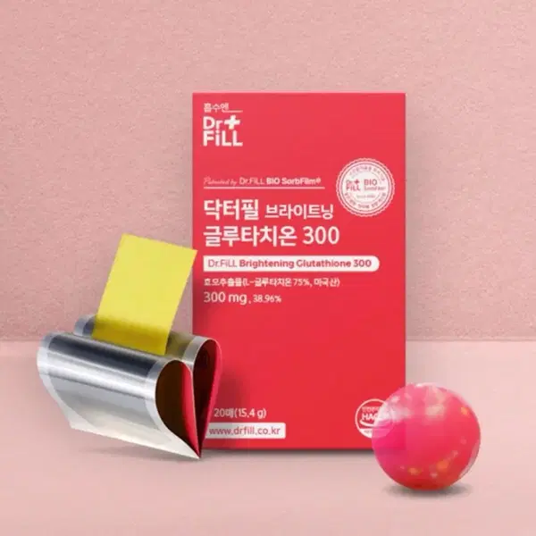 새상품) 닥터필 브라이트닝 먹는 글루타치온 300 (60매)