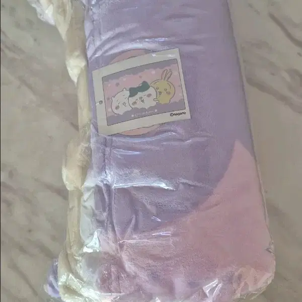 치이카와 담요 보라색