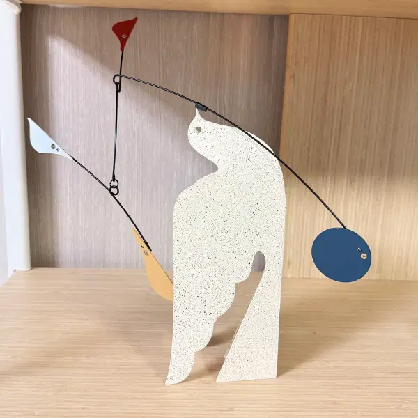 NALU 키네틱 모빌 오브제(아이보리) - 3번째 이미지