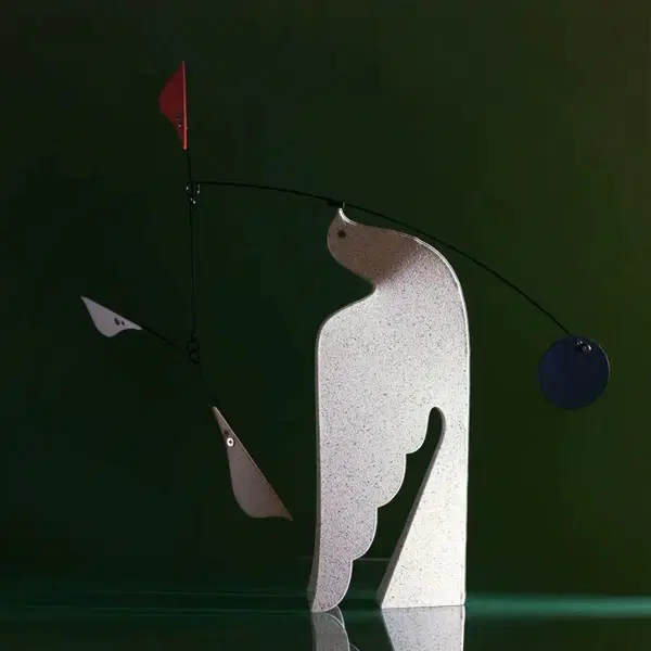 NALU 키네틱 모빌 오브제(아이보리) - 6번째 이미지
