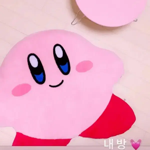 별의커비 방 매트 러그