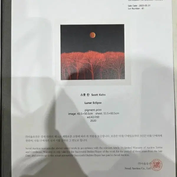 스콧 칸 대표작 Lunar Eclips - 3번째 이미지