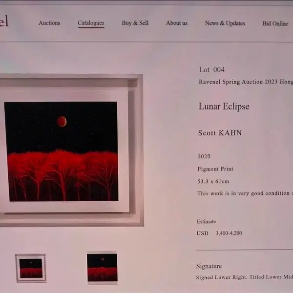 스콧 칸 대표작 Lunar Eclips - 2번째 이미지