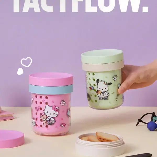 택플로우 헬로키티 후르츠팟 600ml (2.25)