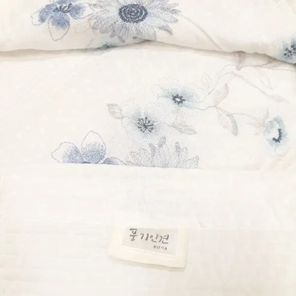 풍기인견 자수 누빔 이불 패드 박홍근 M하우스 - 8번째 이미지